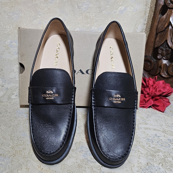 Coach Leather Loafers - Picture 4 of 7